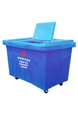 660 Litres Plastic Wheelie Refuse Bin