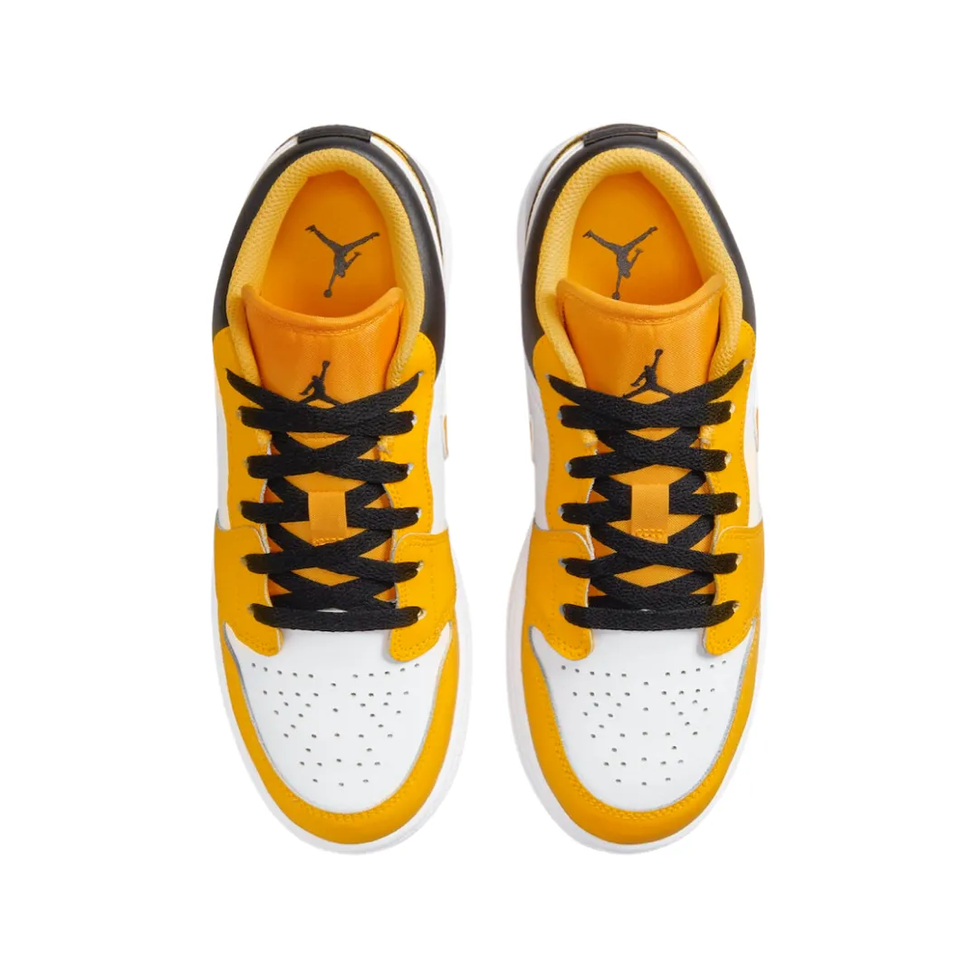 Air Jordan 1 Low GS Taxi Yellow White Black