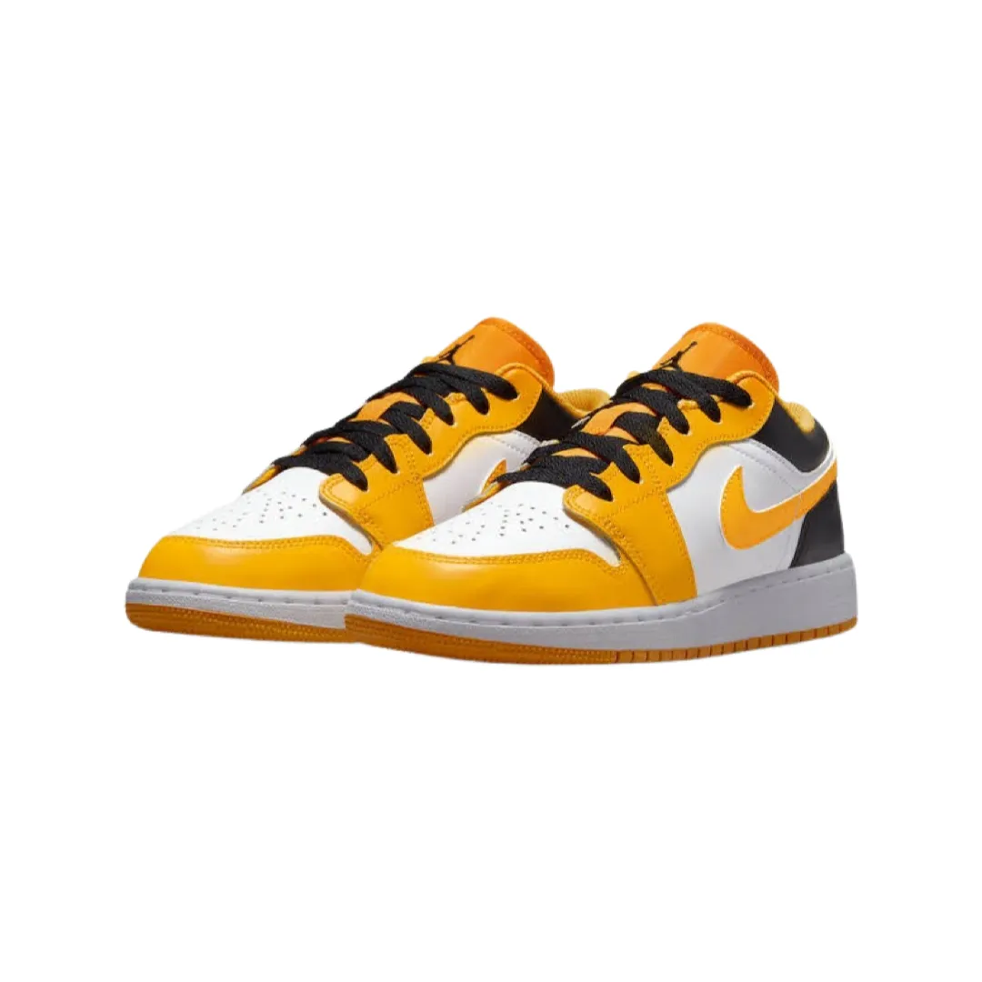 Air Jordan 1 Low GS Taxi Yellow White Black