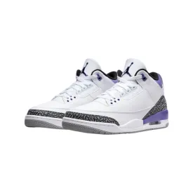 Air Jordan 3 Retro Dark Iris Purple White