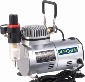 Aircraft Compressor For Airbrushing 1 Cylinder With Regulator & Filter (As18-2)