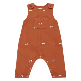 Baby Boys Corduroy Noah Jumper - Dog Embroidery