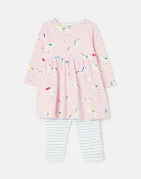 Christina Organically Grown Cotton Baby Girls Dress Set | Joules