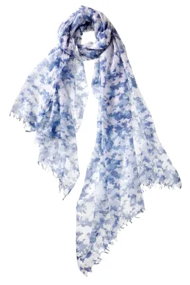 Clouds Scarf - Blues