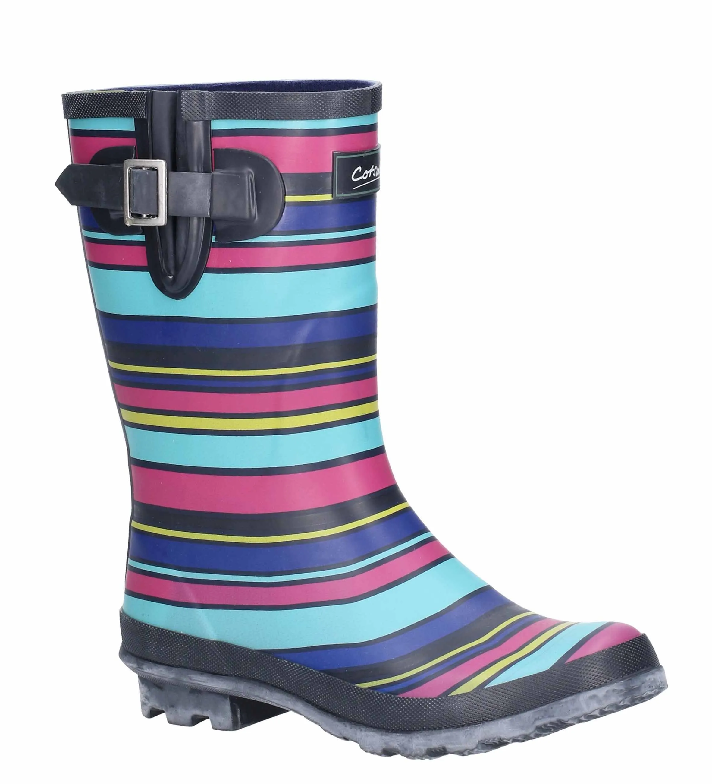 Cotswold Paxford Womens Colourful Mid Calf Wellington Boot