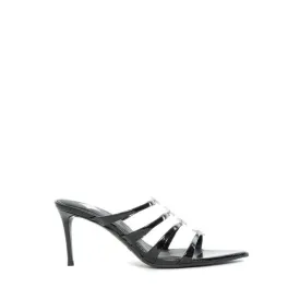 EK001-005 Sandal Heels - Black