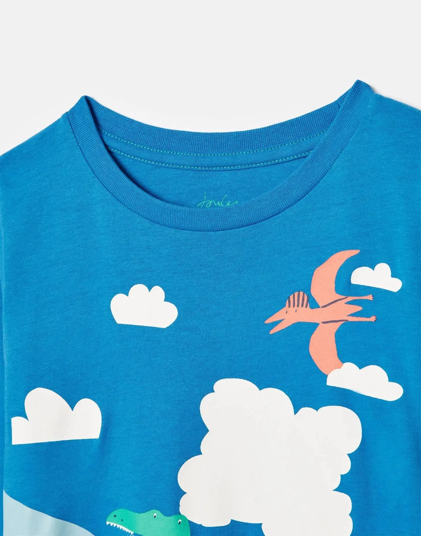 Finlay Long Sleeve T-Shirt - Dino | Joules