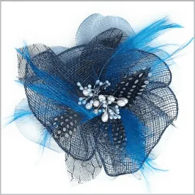 Men's Fashion Lapel Flower- Flower5 Blue