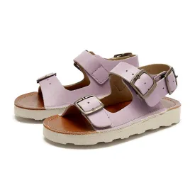 Spike Kids Sandal Lilac Leather