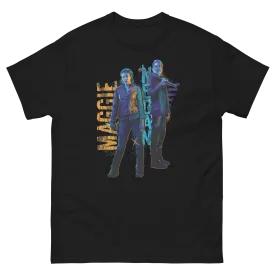 The Walking Dead Exclusive Dead City Negan & Maggie Adult T-Shirt