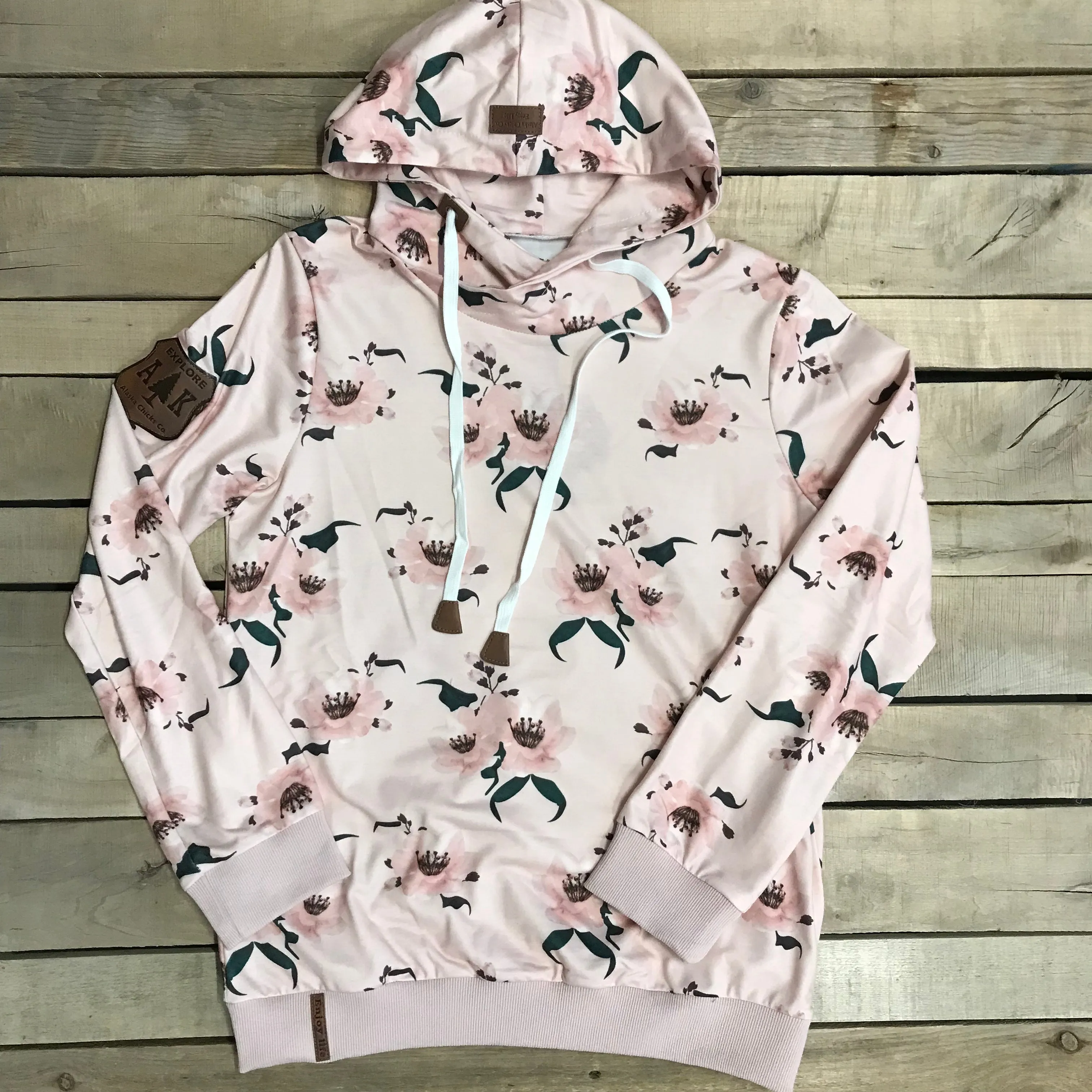 Wholesale: Lightweight Flower Hoodie